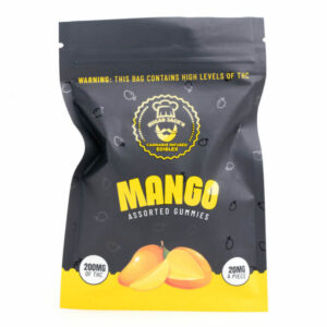 200mg THC Assorted Mango Gummies (Sugar Jack’s)