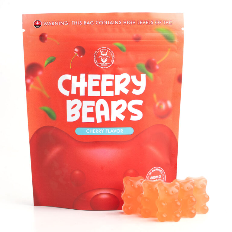 600mg THC Gummy Bears (Sugar Jacks) - Image 3