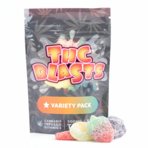 500mg THC Blasts Gummies (Blast Edibles)