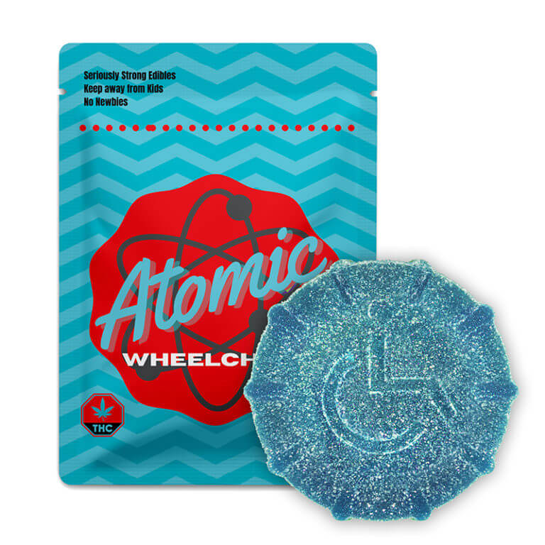 2000mg THC Vegan Gummy (Atomic Wheelchair) - Image 3
